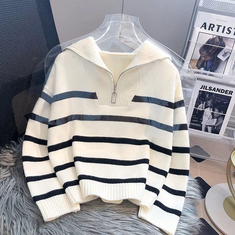 Pullover Striped Sweater