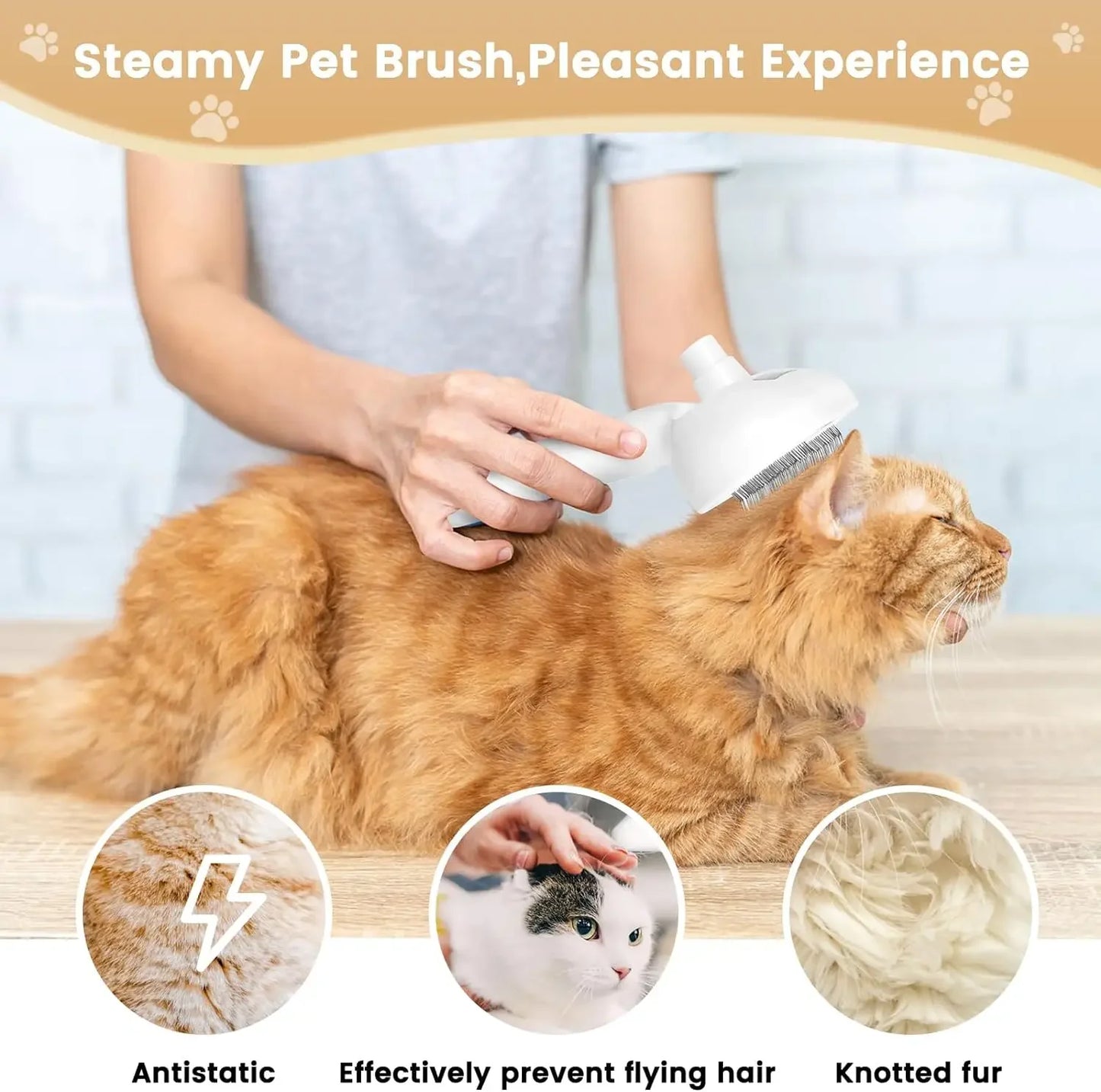 Mist Grooming Brush