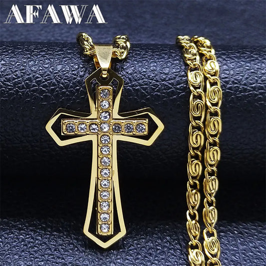 Crucifix Pendant Necklace