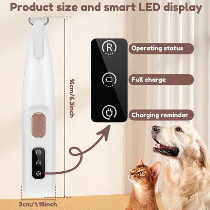 Paw Trimmer with LED Light