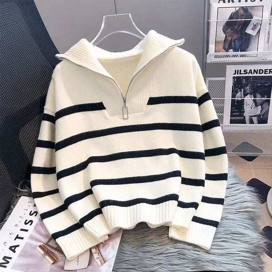 Pullover Striped Sweater