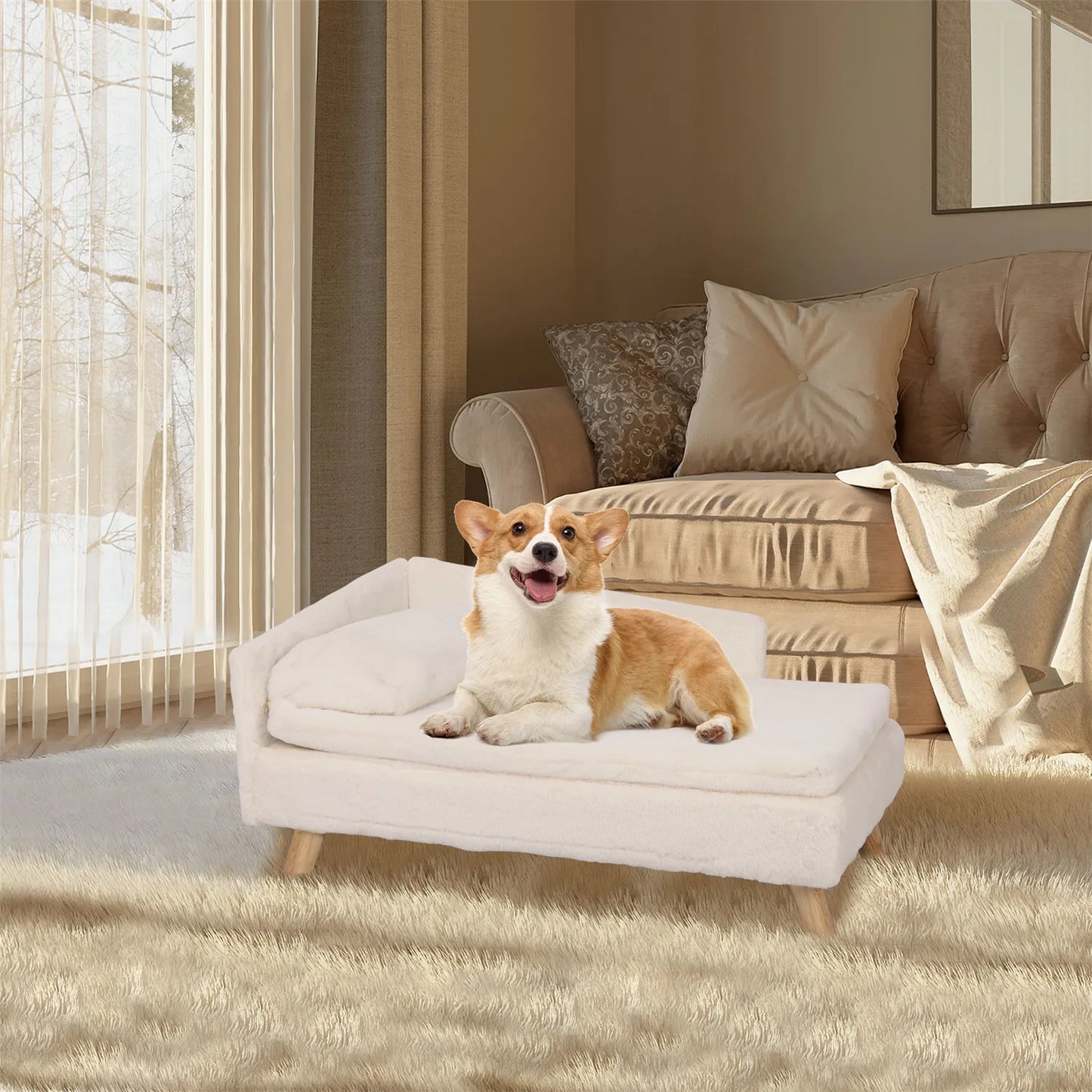 Luxurious Pet Sofa Bed