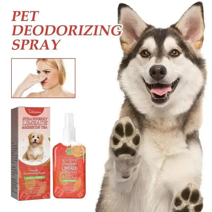 Pet Deodorization Spray - Strawberry Limeade Hibiscus Tea