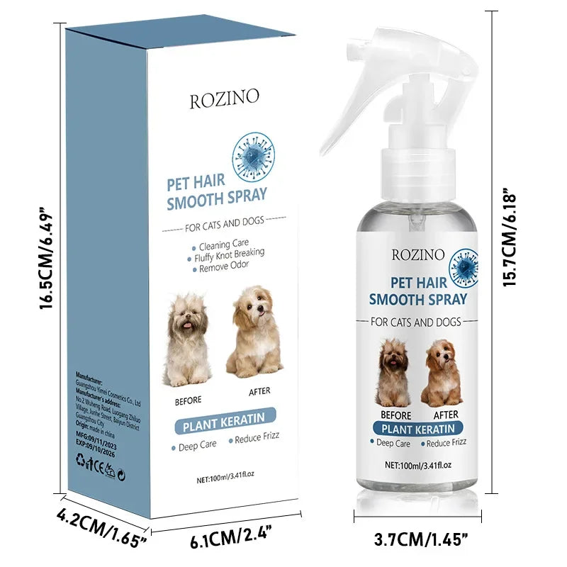 Soft Hair Spray for Cats and Dogs