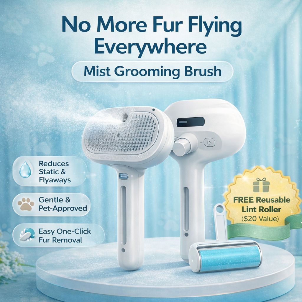 Mist Grooming Brush